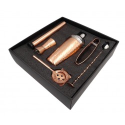 Zestaw barmański Copper 6 elementów BTSB7140CP pokryty warstwą miedzi