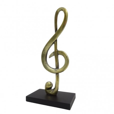 Statuetka klucz wiolinowy - prezent dla muzyka – MUS-21