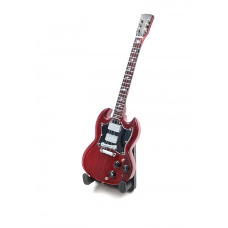 Mini gitara 15cm - BMG-008 w stylu Angus Young