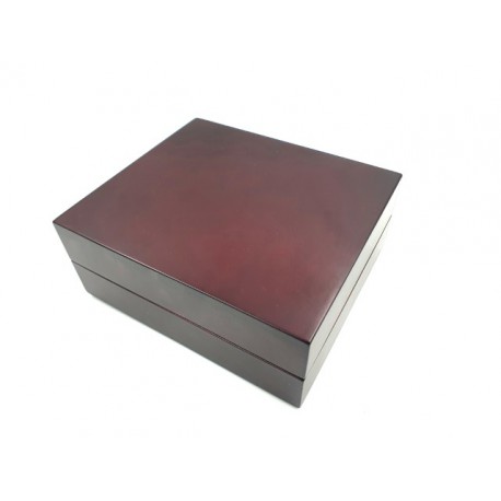 Pudełko prezentowe drewniane 14x16x6,7cm - D349