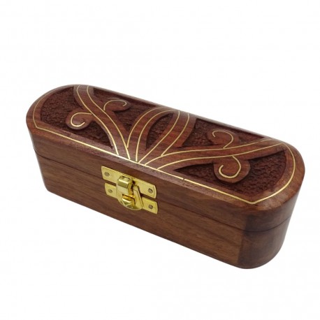Podłużne Pudełko Drewniane – SE19 15,2 x 5,1 cm