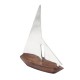 Jacht Majestic N-3320 - drewno i aluminium 26,5x19cm