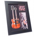 Mini gitara Jimi Page w ramce - double neck FMG-011