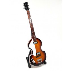 Mini gitara basowa- Paul Mc Cartney, the Beatles, MGT-2028, skala 1:4
