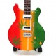 Mini gitara -Bob Marley -Tribute - Ganja, skala 1:4 MGT-0468
