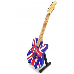 Mini gitara Rolling Stones - Keith Richards - UK&Tongue, skal 1:4 MGT-2301B