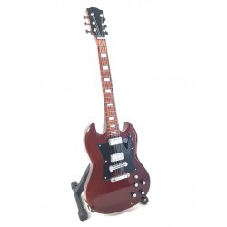 Mini gitara AC/DC Angus Young, skala 1:4 MGT-0567