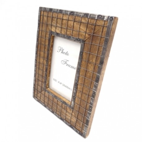 Drewniana ramka na zdjęcia - A-1638 format zdjęcia: 10x15cm