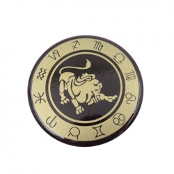Lew - znak zodiaku - magnes metal emaliowany