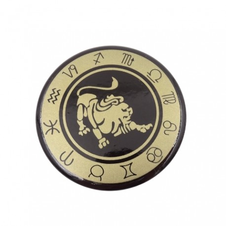 Lew - znak zodiaku - magnes metal emaliowany