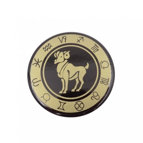 Baran - znak zodiaku - magnes metal emaliowany - BAR
