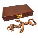 Metalowy otwieracz - kotwica - w pudełku - 70110