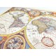 Mapa Świata Retro - John Speed, 1651 r. M1651