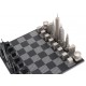 Designerskie Szachy Skyline New York ze stali nierdzewnej – NY