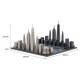 Designerskie Szachy Skyline New York ze stali nierdzewnej – NY