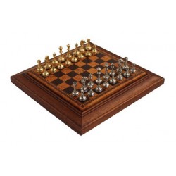 Ekskluzywne metalowe szachy magnetyczne Italfama 18x18 cm – N300