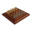 Ekskluzywne metalowe szachy magnetyczne Italfama 18x18 cm – N300