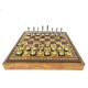 Ekskluzywne metalowe szachy Italfama 28x28 cm – N035